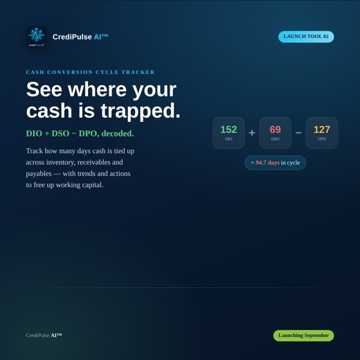 Cash Conversion Cycle Tracker teaser