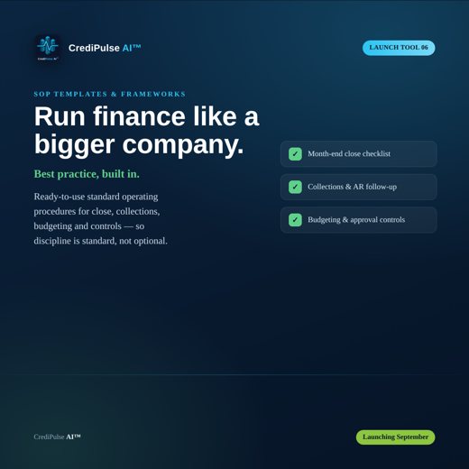 SOP Templates teaser