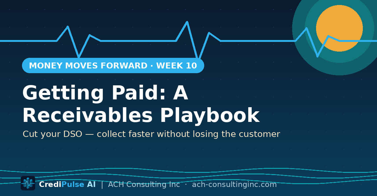 Getting paid: a receivables playbook — Week 10