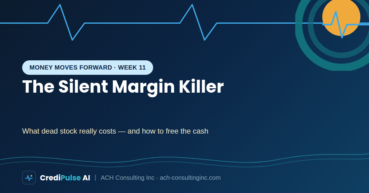 What dead stock really costs — Week 11